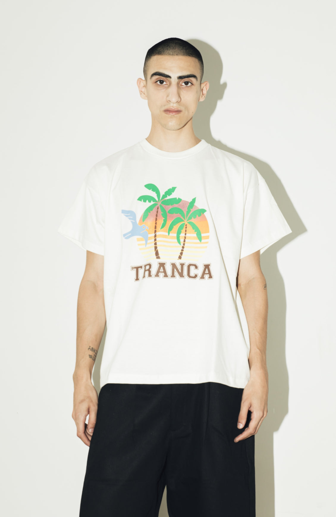 Remera Atardecer Blanca