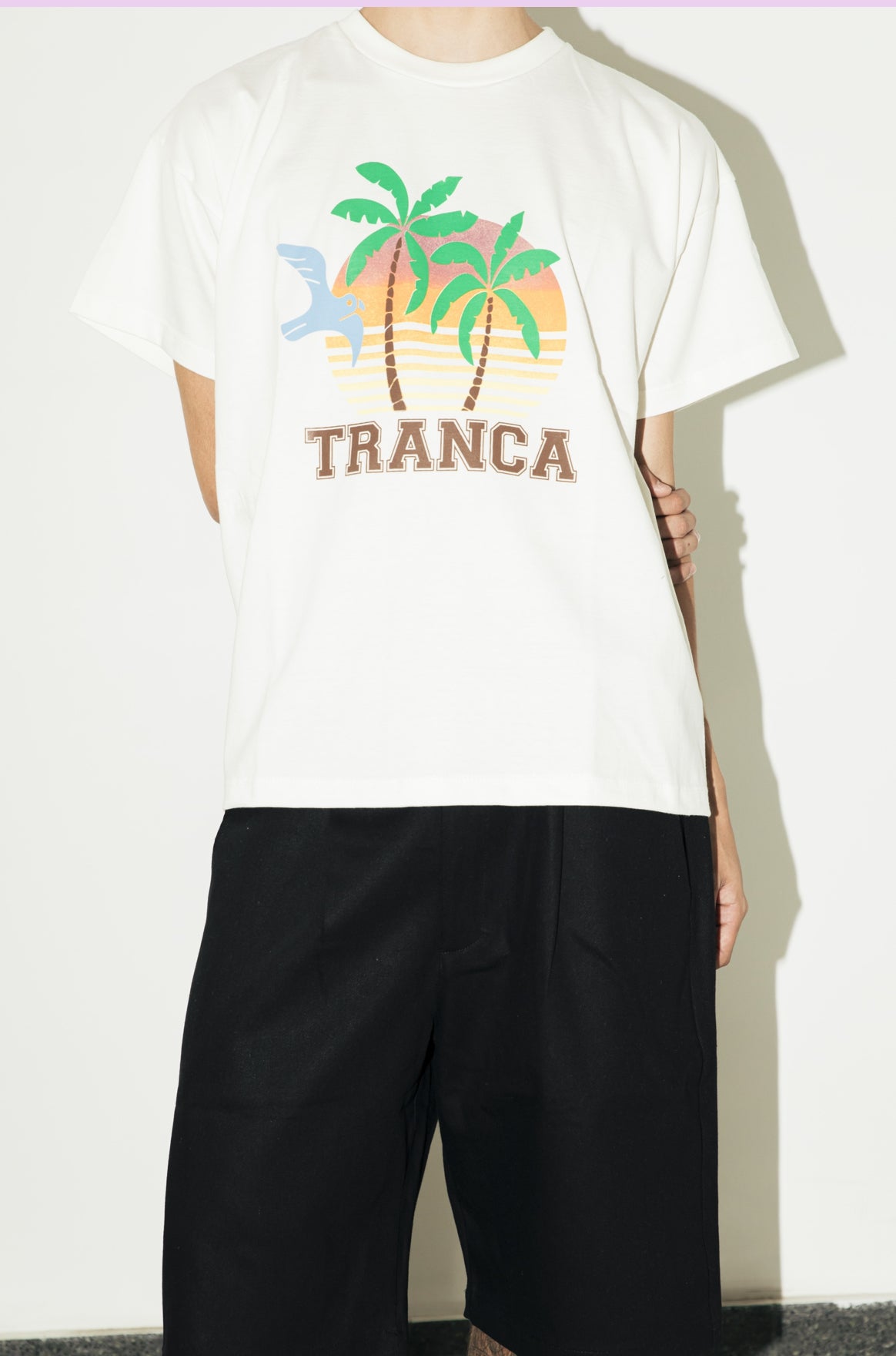 Remera Atardecer Blanca